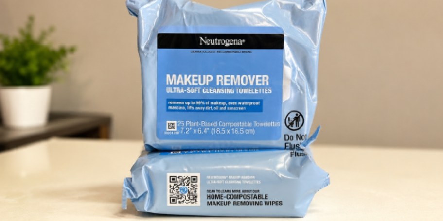Neutrogena Makeup Remover Wipes 50-Count Only $4 Shipped on Amazon