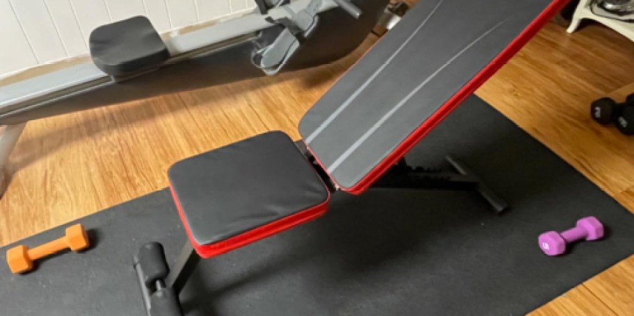 One of the Best Home Gym Deals We’ve Seen: Weight Bench Only $41 Shipped on Amazon