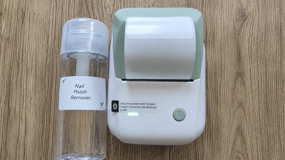 This Wireless Thermal Label Maker Is Just $14.99 Shipped for Prime Members