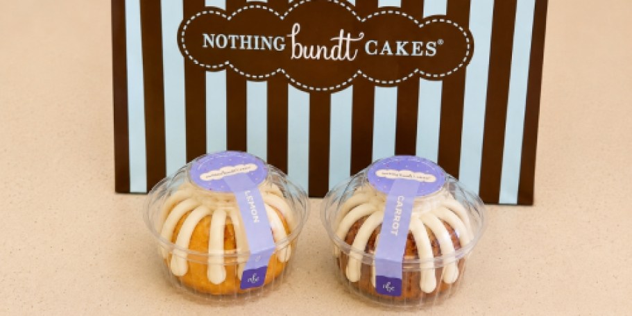 NEW Nothing Bundt Cakes Promo Code = BOGO Free Bundtlets