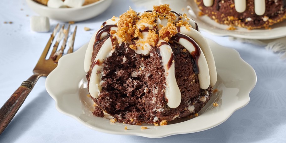 NEW Nothing Bundt Cakes Flavors Dropping in June (S’mores, Peach Cobbler, & More)