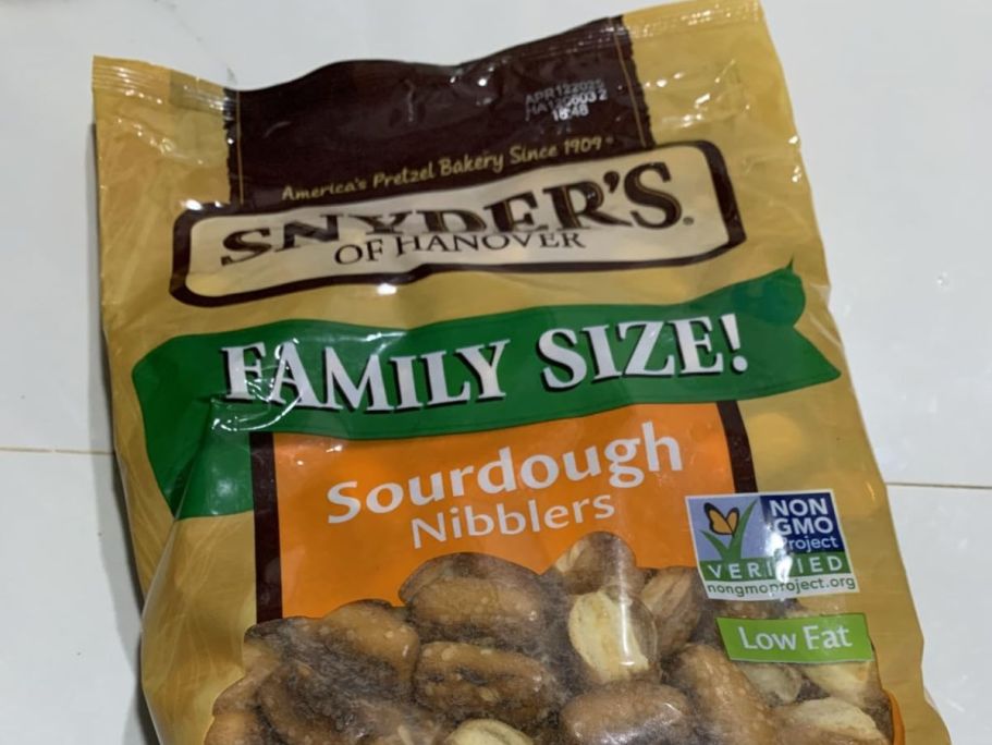Snyder’s Sourdough Nibblers Pretzels Bags Only $2.42 Each Shipped on Amazon