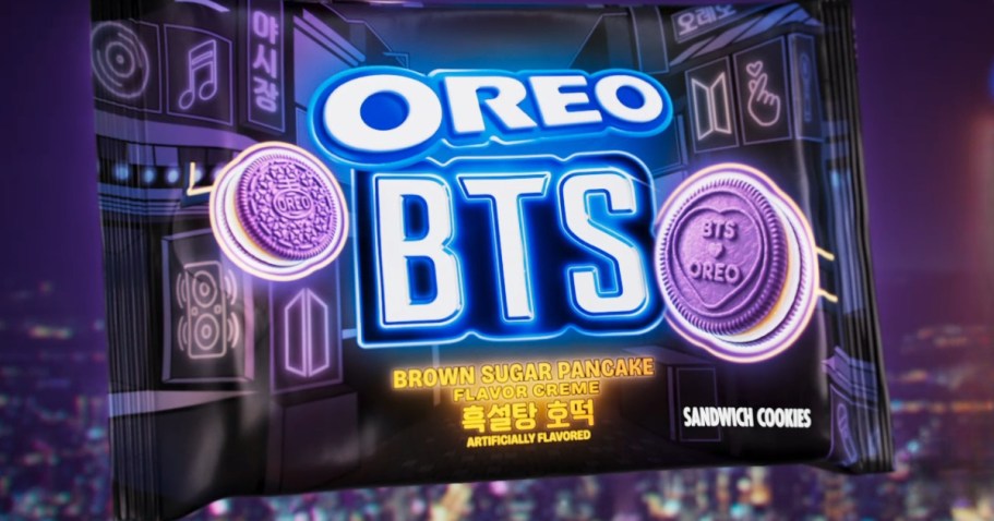 OREO x BTS Cookies Drop 6/1 (Purple Cookie w/ Brown Sugar Pancake Flavor)!