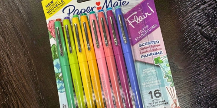 Paper Mate Scented Flair Pens 16-Count Just $9.97 Shipped on Amazon (Reg. $25)