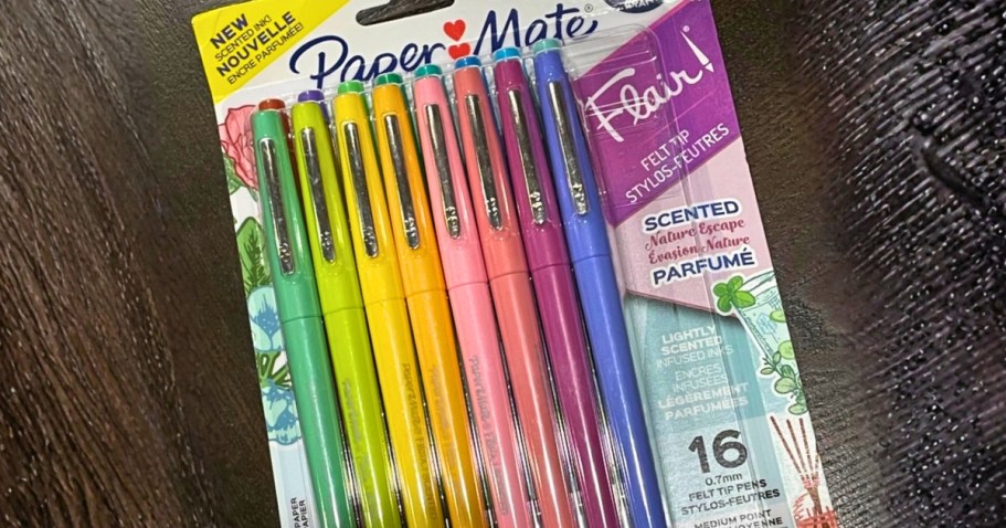 Paper Mate Scented Flair Pens 16-Count Just $9.97 Shipped on Amazon (Reg. $25)