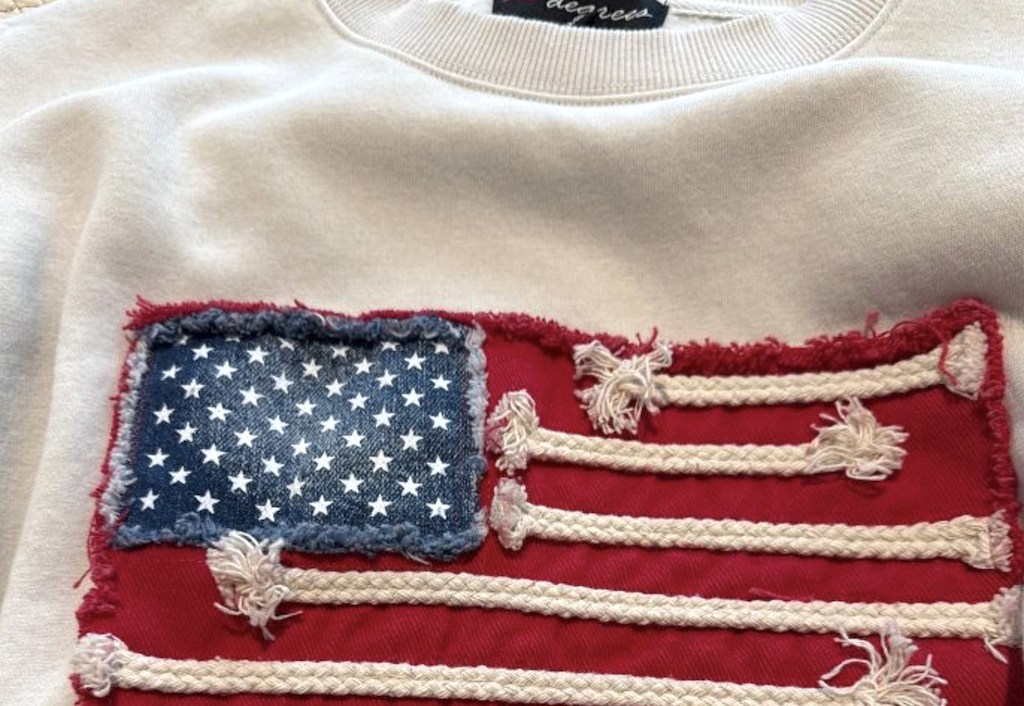 Target Patriotic Sweatshirt ONLY $25 (Free People Style for Way Less!)
