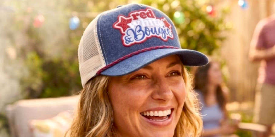 Walmart’s New Patriotic Trucker Hats Are SO Fun & Under $7