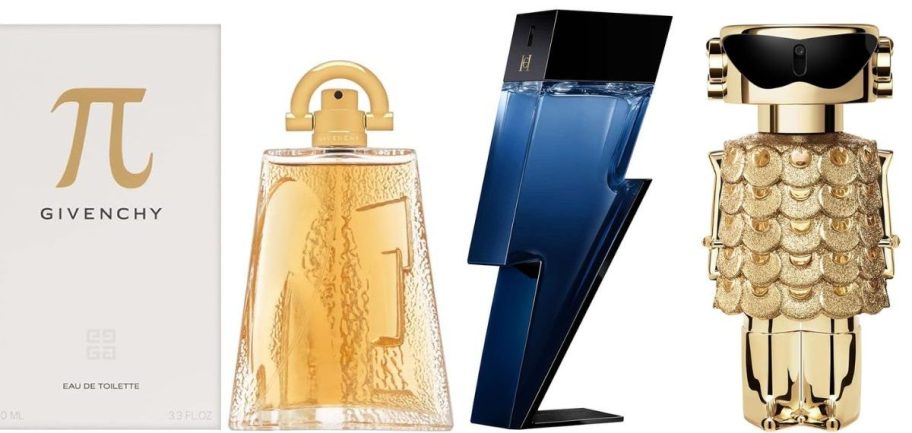 Three perfumes for men