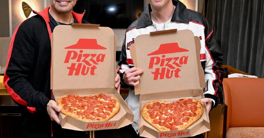 Pizza Hut’s Heart-Shaped Pizza Is Back for Mother’s Day!
