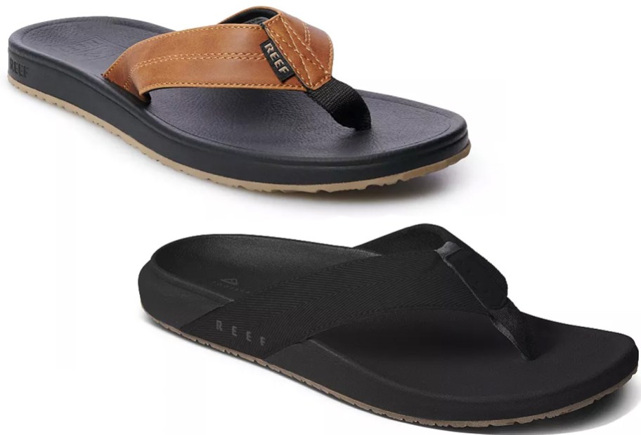 blue and black mens sandals
