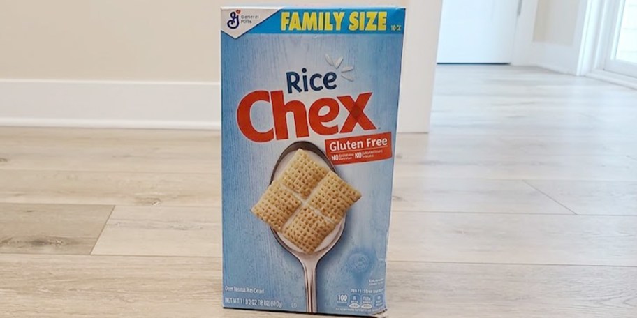 rice chex box 