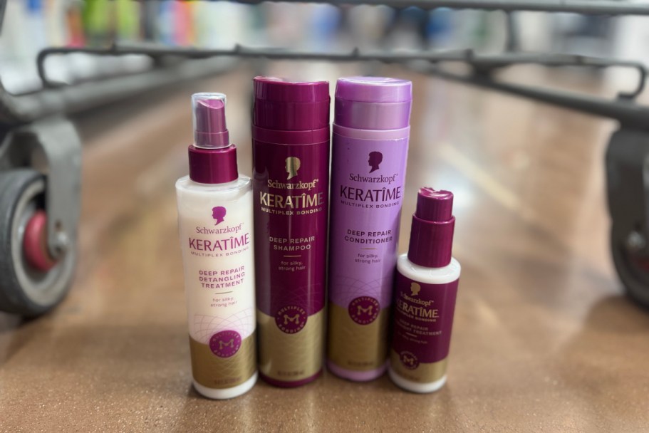 Treat Your Dry Hair to Schwarzkopf KERATIME w/ a HOT $6 Walmart Cash Offer