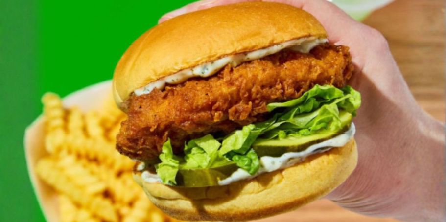FREE Shake Shack Chicken Sandwich w/ $10 Purchase on Sundays