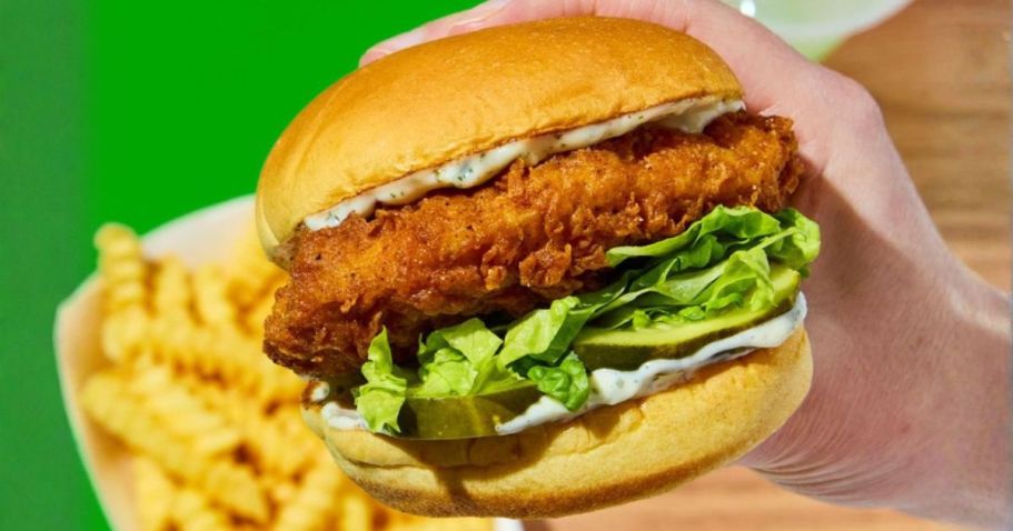 FREE Shake Shack Chicken Sandwich w/ $10 Purchase on Sundays