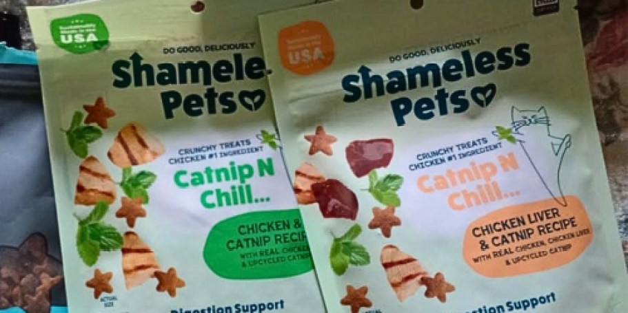 Shameless Pets Cat Treats 3-Pack Only $4.96 Shipped on Amazon (Reg. $11)
