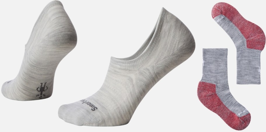 two pair of smartwool socks 