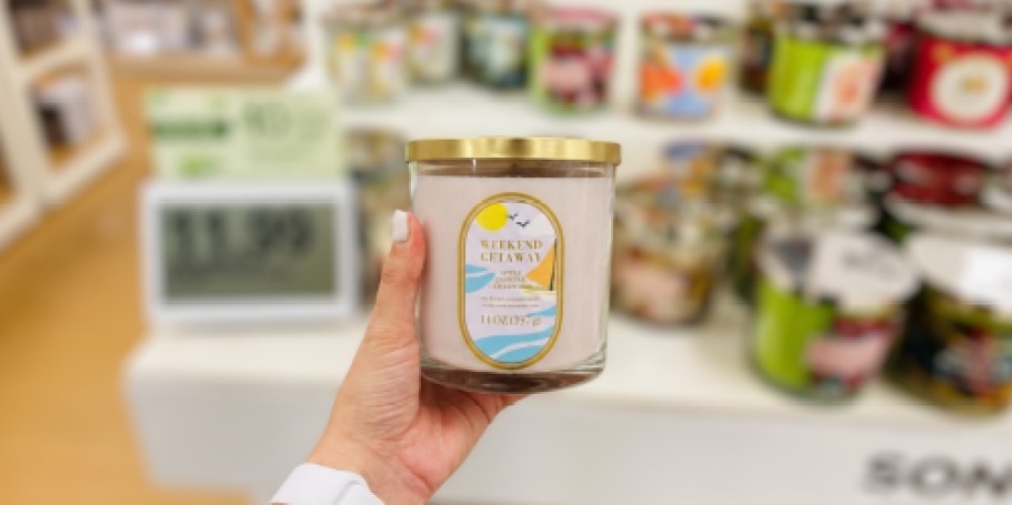 Kohl’s Sonoma 3-Wick Candles from $7 (Reg. $15)