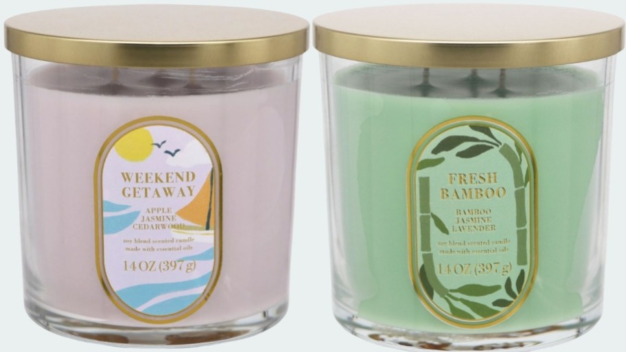 2 sonoma 3 wick candles