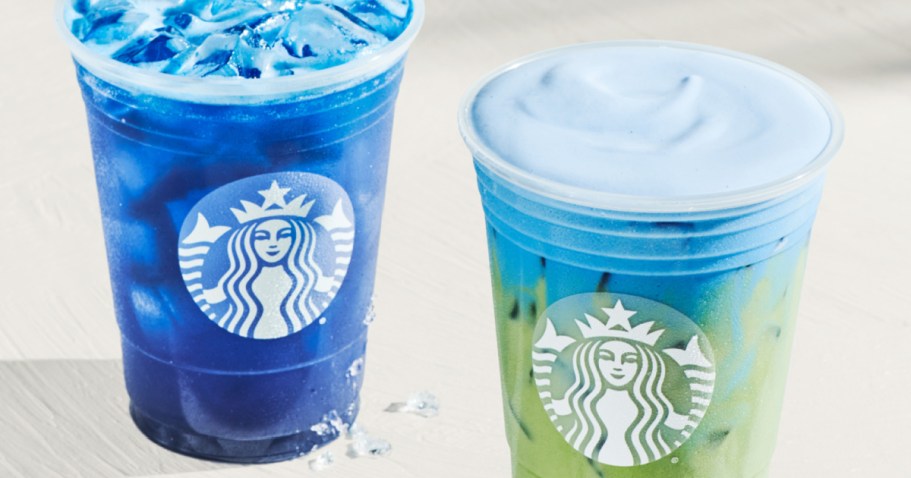 NEW Starbucks Tropical Blue Coconut Drinks Drop on 6/16!