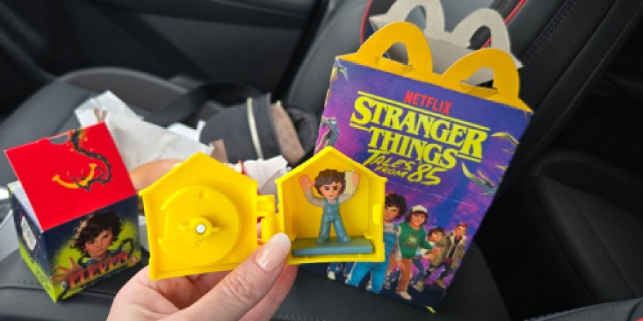 Stranger Things McDonald’s Happy Meal Toys Available Today