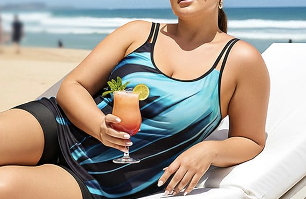 GO! Women’s Tankini Swimsuits from $11 on Amazon (Plus-Sizes Included)