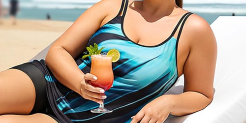 GO! Women’s Tankini Swimsuits from $11 on Amazon (Plus-Sizes Included)
