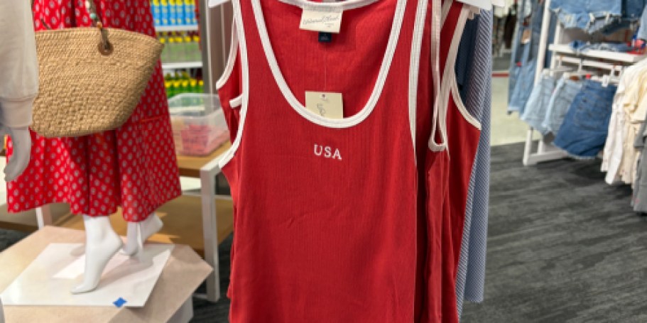 Target Women’s Tank Tops from $3 Shipped for Target Circle 360 Members