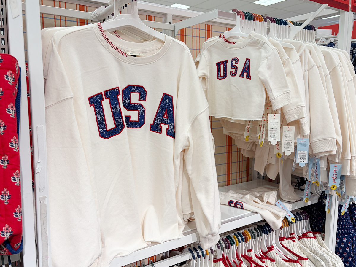 New Universal Thread Matching 4th of July Clothes at Target | Hip2Save
