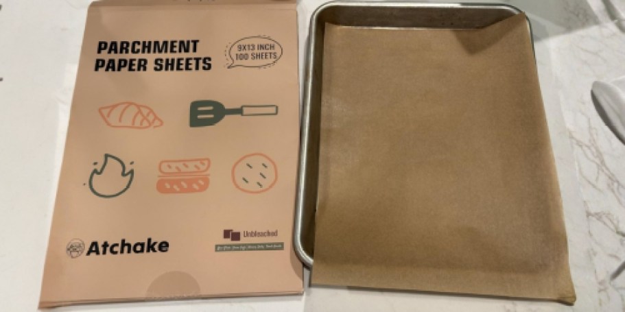 Unbleached Parchment Paper Sheets 100-Count Just $4.99 Shipped on Amazon