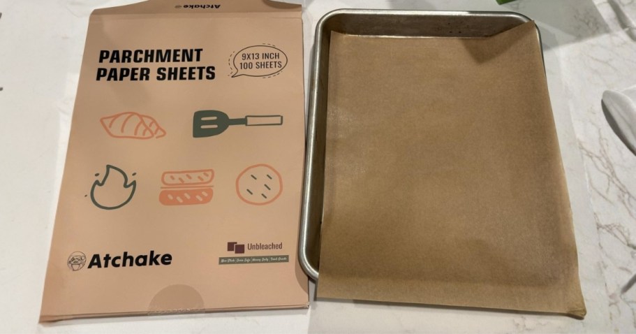 Unbleached Parchment Paper Sheets 100-Count Just $4.99 Shipped on Amazon