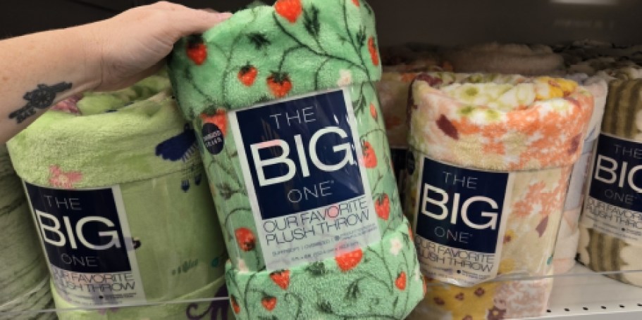 Last Chance: Kohl’s The Big One Oversized Blankets Just $8 (Regularly $15)