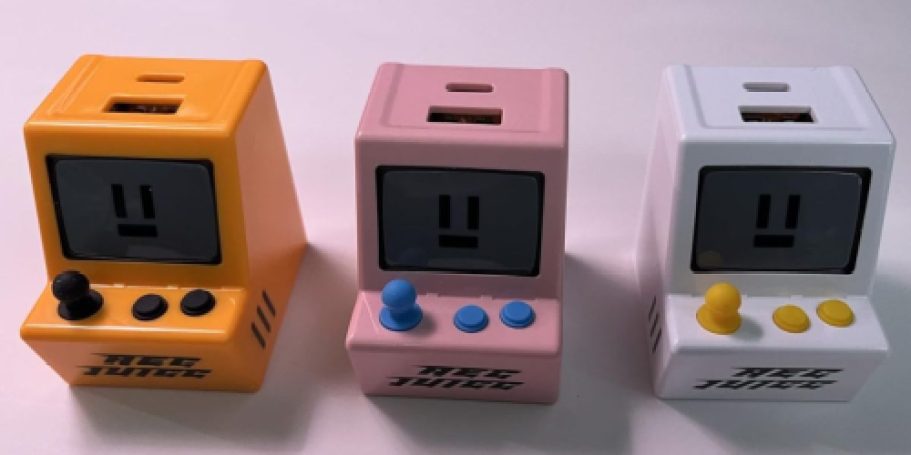 Retro Video Game USB-C Charger Block 3-Pack Just $11.89 on Amazon (Reg. $17)