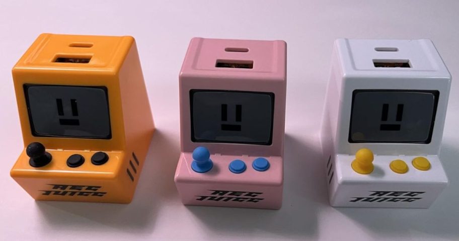 three retro chargers