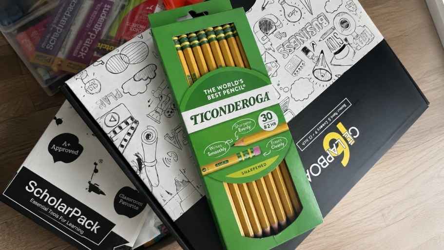 Ticonderoga #2 Pencils 30-Count Just $3.99 Shipped for Prime Members