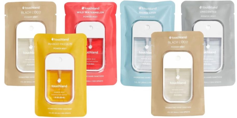 Touchland Hand Sanitizer Spray 3-packs