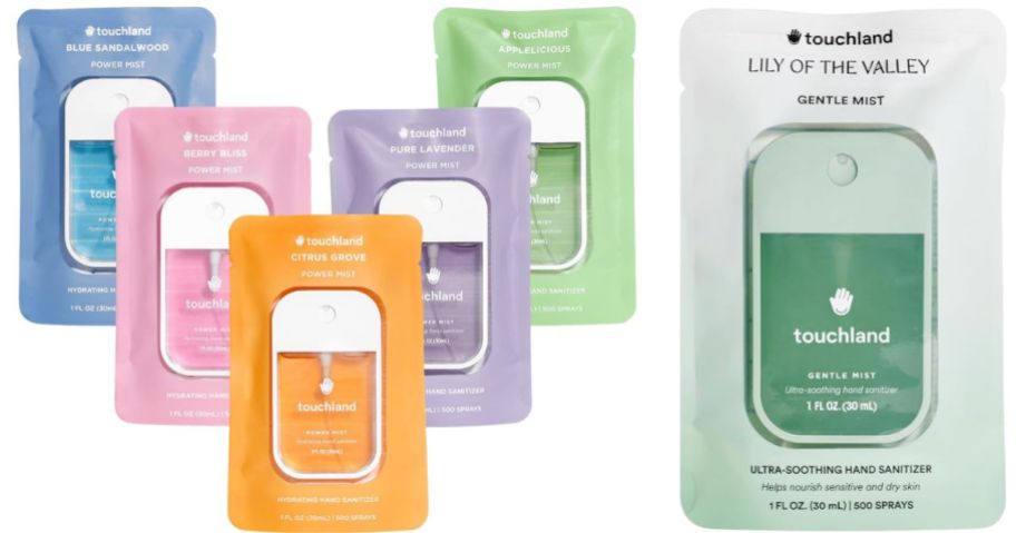 Touchland Hand Sanitizer Sprays