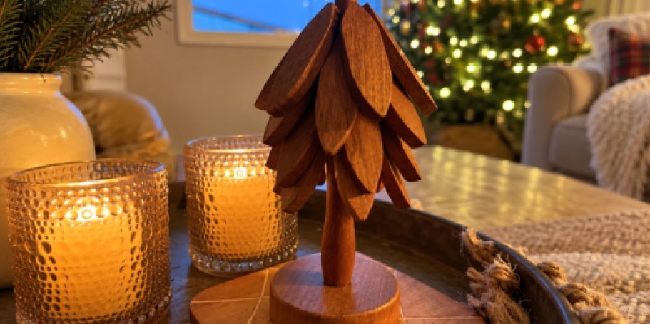 Wooden Coaster Trivet Trees from $9.98 on Amazon