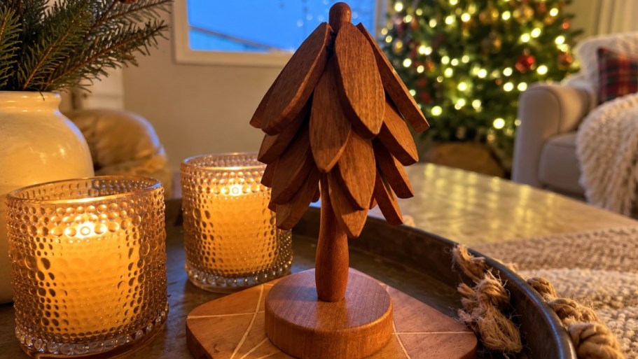 Wooden Coaster Trivet Trees from $9.98 on Amazon