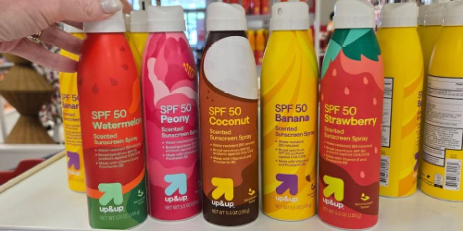 Did You Know Target Has Scented Sunscreens?!