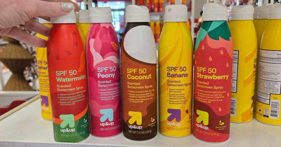 Did You Know Target Has Scented Sunscreens?!