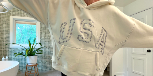 Collin’s Cute USA Hoodie is Under $25 on Walmart.com
