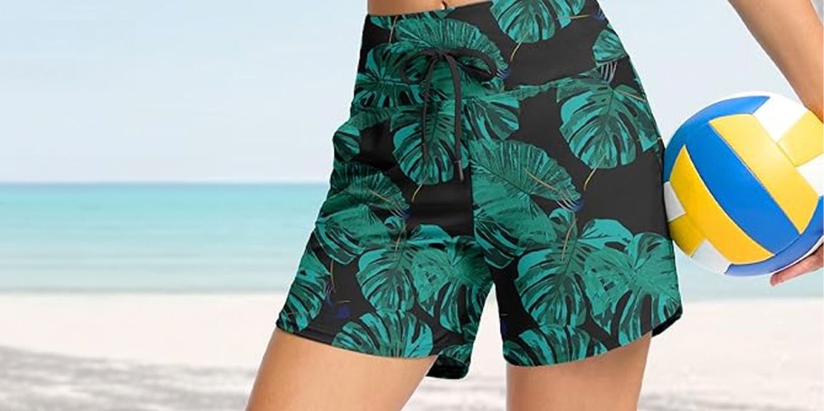 Women’s Swim Shorts Only $11.99 on Amazon (Reg. $29)
