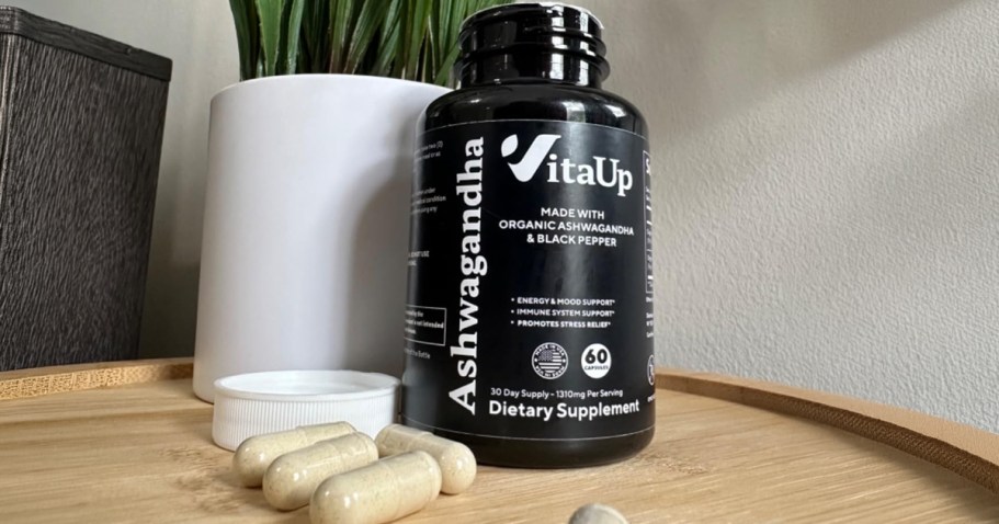 Ashwagandha 1-Month Supply Only $10.96 Shipped on Amazon | Supports Relaxation & Focus