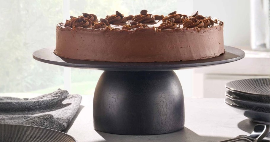 Better Homes & Gardens Wood Cake Stand Only $14.96 (Reg $22)