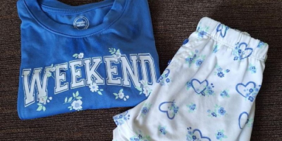Walmart Has The Cutest Kids Pajama Sets from $5