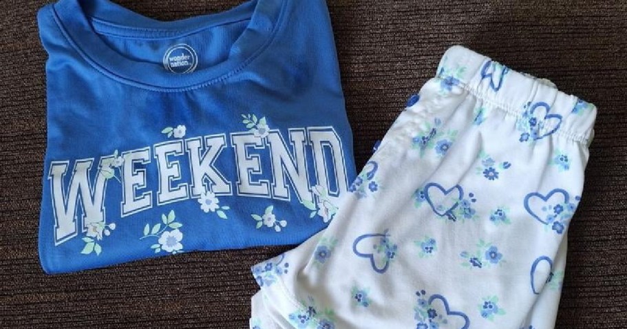Walmart Has The Cutest Kids Pajama Sets from $5