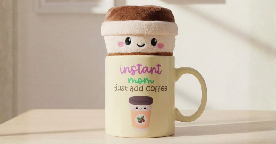Cute Mother’s Day Coffee Mugs w/ Plush Just $5.97 on Walmart.com