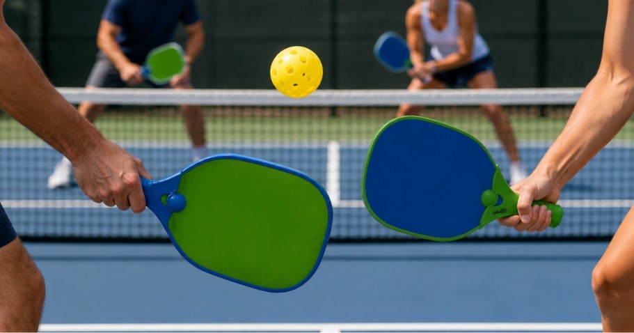 Serve Up Some Fun with Pickleball Sets from $14.99 Shipped for Prime Members