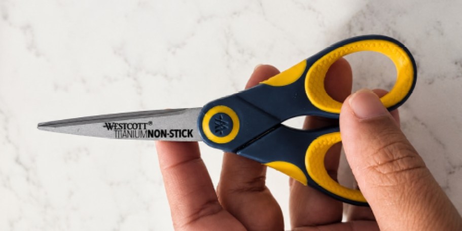 Westcott 5″ Titanium Scissors Just $3.50 (Reg. $10)