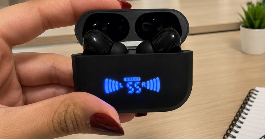 Wireless Bluetooth Earbuds w/ Charging Case Just $7.41 on Amazon (Reg. $24)